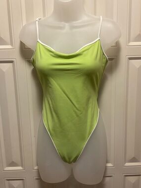 NWOT PacSun Swimsuit lime green